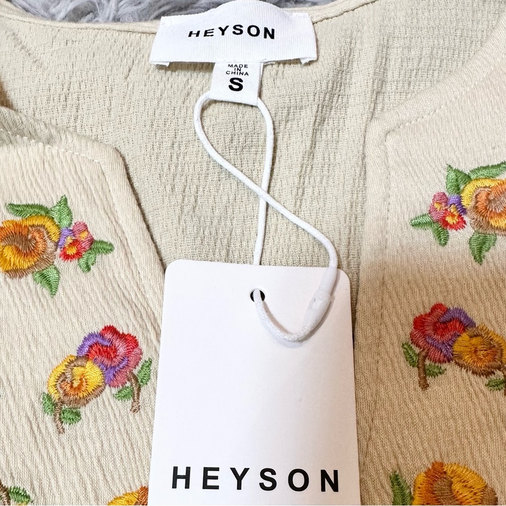 Heyson Relaxed Blouse NWT - Picture 7 of 9